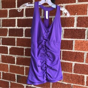 Lucy Racerback Top Royal Purple Size S